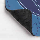 点々のある離れマウスパッド マウスパッド (コーナー)