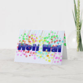 点と線カラフル付きホリハイ カード