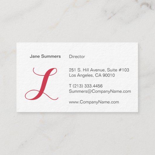 点によって押される白 名刺 (裏面)