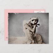 点にポーズ ポストカード (正面/裏面)