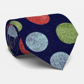 点のタイ ネクタイ (ロール)