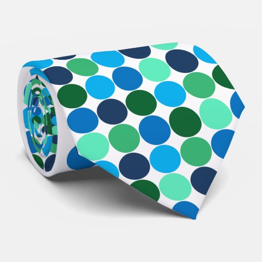 点のタイ ネクタイ (ロール)