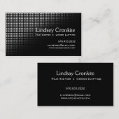 点のフィルムの編集者のハリウッドの娯楽産業 名刺 (正面/裏面)