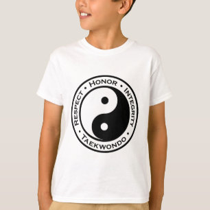 点の名誉の完全性テコンドー Tシャツ