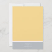 点の女の子のカスタムな写真の誕生の発表 案内状 (裏面)