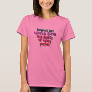 点の威厳および価値 Tシャツ