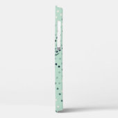 点の抽象芸術のサイケデリックな芸術の風変わりな青い目 Case-Mate iPhoneケース (裏面 / 左)