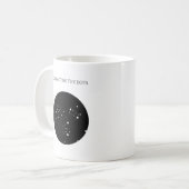 点の接続 コーヒーマグカップ (正面左)
