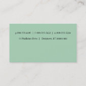 点の点の点の名刺 名刺 (裏面)