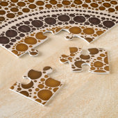 点の芸術#1 Yggdrasil-の生命の樹 ジグソーパズル (側面)