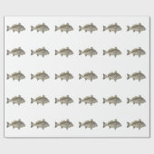 点の魚 ラッピングペーパー (フラット)