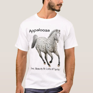 点のTシャツのAppaloosaの馬の多く Tシャツ