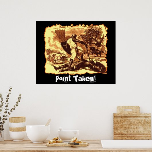 点を取った！ ポスター (キッチン)