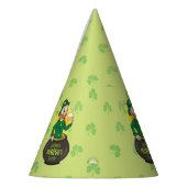 点を持つ金ゴールドのポットの漫画レプレシャン パーティーハット (左)