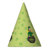 点を持つ金ゴールドのポットの漫画レプレシャン パーティーハット (右)