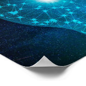 点を接続する ポスター (角)