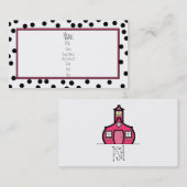 点を見ること 名刺 (正面/裏面)