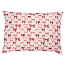 点在するピンクの弓