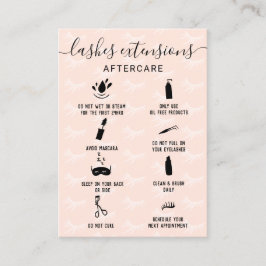 点在エレガントアフターケア赤面ピンク垂直 名刺