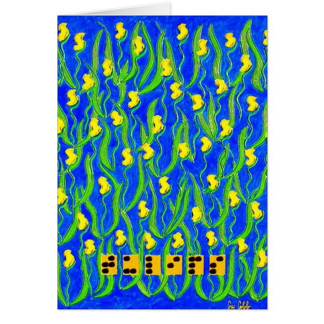 点字のチューリップ (正面)