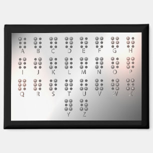 点字アルファベット磁石 マグネット