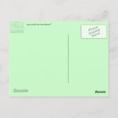 点字アルファベット葉書 ポストカード (裏面)