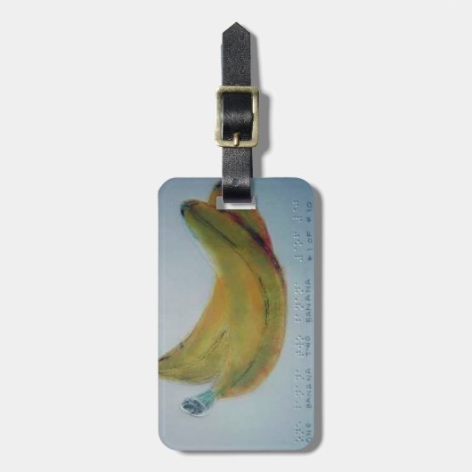 点字カード#2 ラゲッジタグ (正面縦)