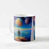 点字マーチ コーヒーマグカップ (正面左)