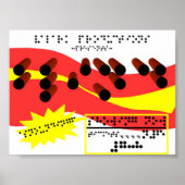 点字広告 ポスター (正面)