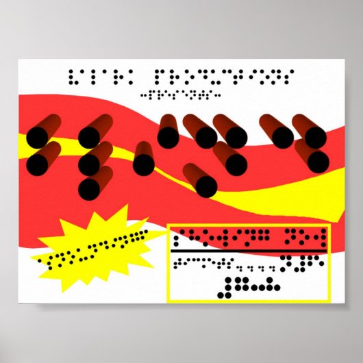 点字広告 ポスター (正面)