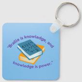 点字 キーホルダー (裏面)