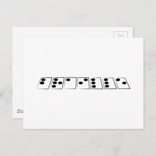 点字 ポストカード (正面/裏面)