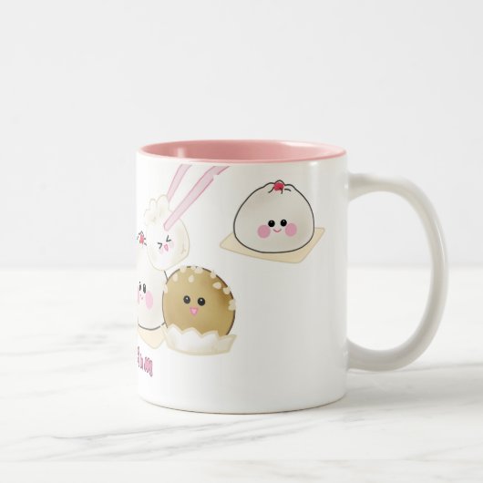 点心のコップ!!! ツートーンマグカップ (右)