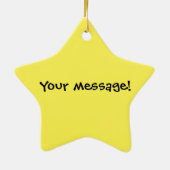 点心のポークBao Shaomaiの中国のなゆで団子のパンのパン セラミックオーナメント (裏面)