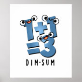 点数計算おもしろいフードパン ポスター (正面)