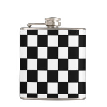 点検される白黒-フラスコ