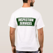 点検はTシャツを整備します Tシャツ (裏面)