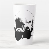 点滅しない要求 カフェラテマグ (正面)