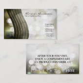 点滅ライトパンチカード ロイヤリティカード (正面/裏面)