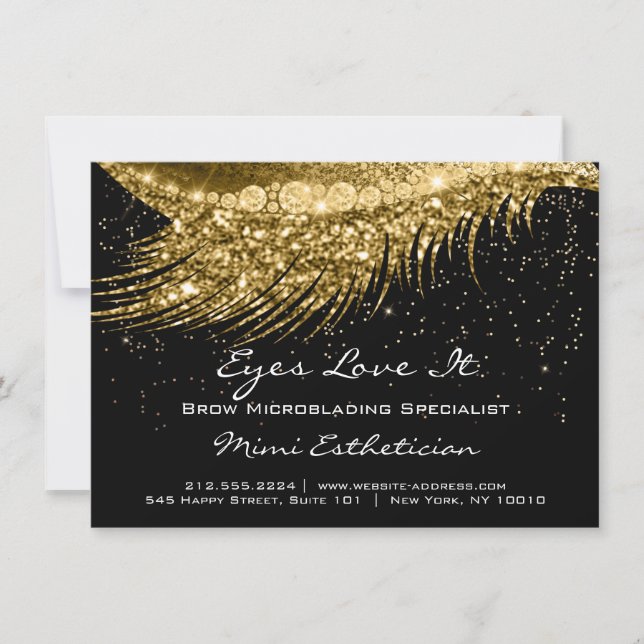 点滅延長アフターケア指示金ゴールドブラック (正面)