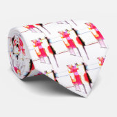 「点滅」デジタルアートのネクタイ ネクタイ (ロール)