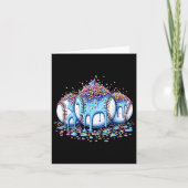 点滴する少年を販売する散水付き販売 カード (正面)