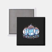 点滴する少年を販売する散水付き販売 マグネット (正面/裏面)