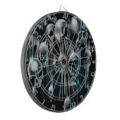 点滴注入のスカル ダーツボード (正面左)