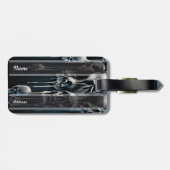 点滴注入のスカル ラゲッジタグ (裏面横)