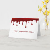 点滴 カード (黄色い花)