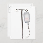 点滴 ポストカード (正面/裏面)