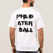 点火プラグ Tシャツ (裏面)