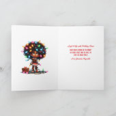 点灯したままにする | 熱狂的なクリスマス カード (内部)