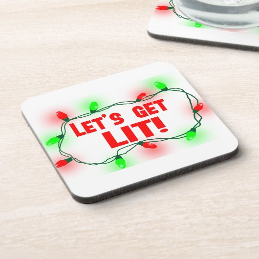 点灯する コースター (左側)